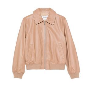 Yves Salomon Women Zip-Up Leather Jacket